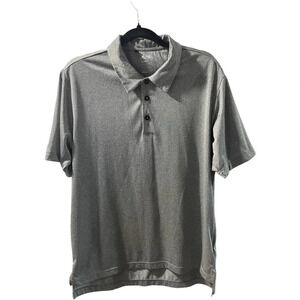 Adidas Golf Grey Polo, Size Medium, Very Good Condition, CLIMALITE